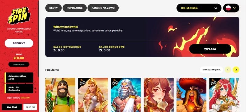 Odkryj najlepsze gry kasynowe na SlotsVader w Polsce - bezpłatne spiny i bonusy.